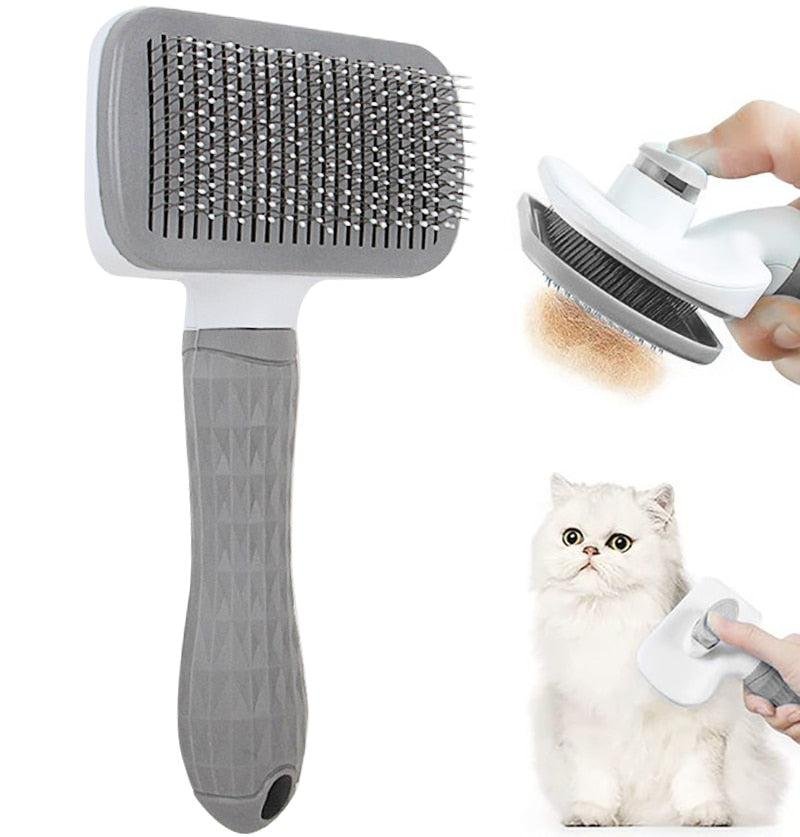 Dog and Cat Grooming and Care Brush. Long Hair Hair Remover Comb. Pet Accessory - Image 8