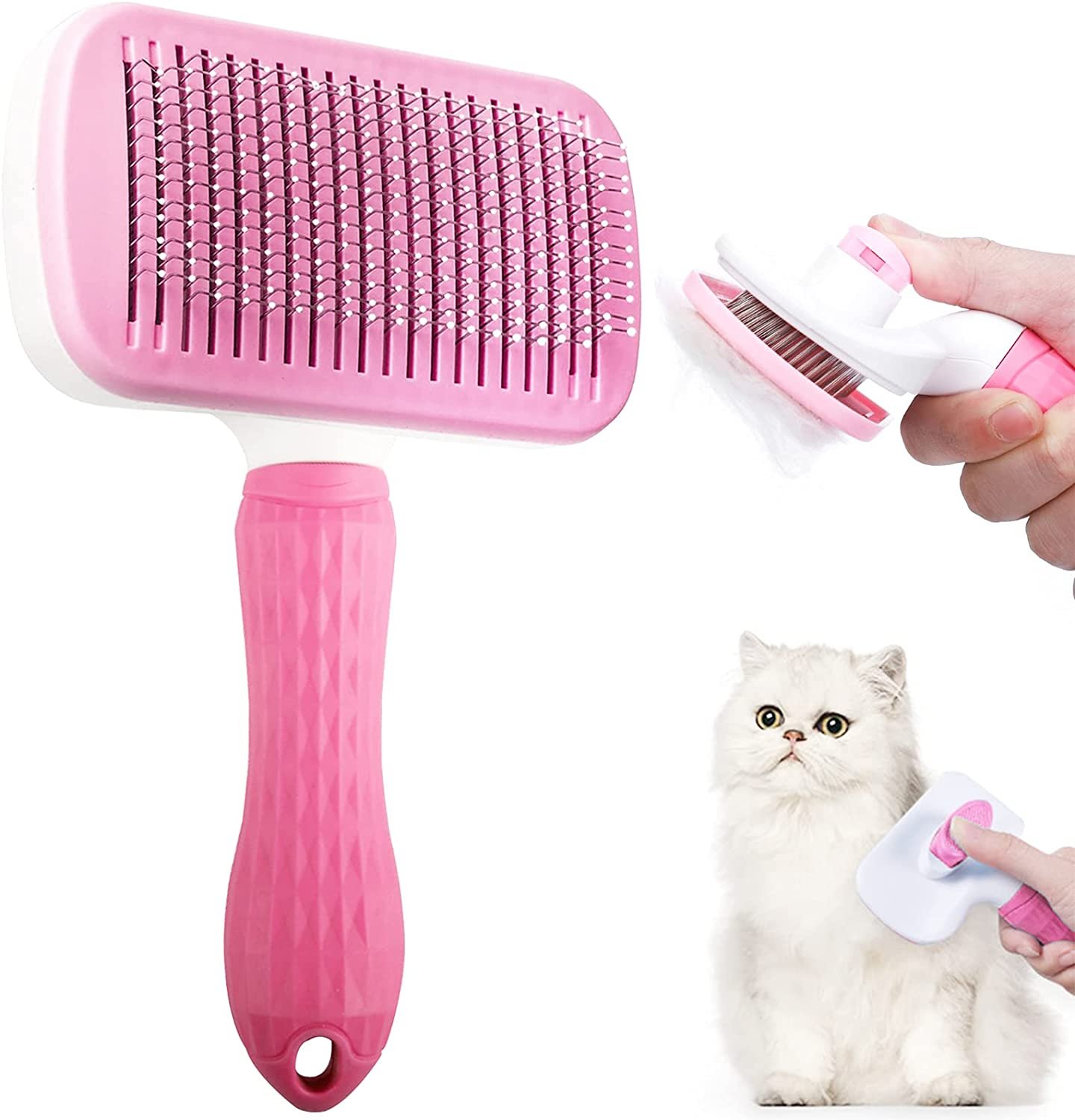 Dog and Cat Grooming and Care Brush. Long Hair Hair Remover Comb. Pet Accessory - Image 7