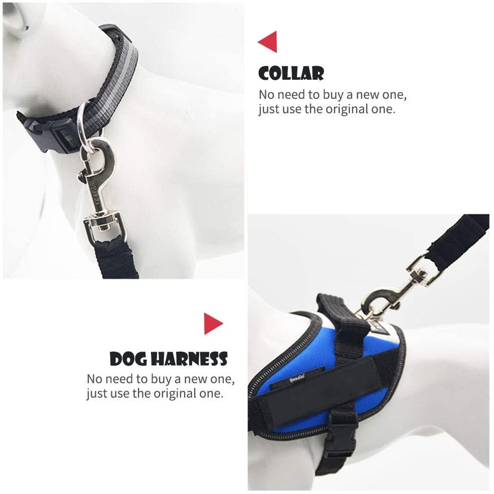 Adjustable dog seat belt. SFP clip. dog walking accessory - Image 17