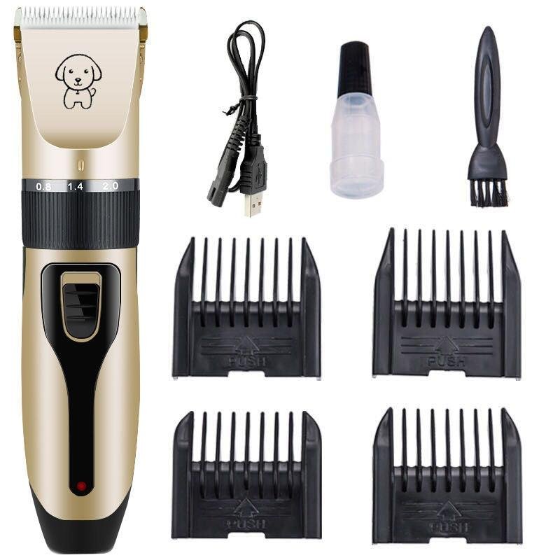 Professional Dog Grooming Kit. Cordless Clipper for Long Thick Haired Dog. Complete Dog Grooming Set - Image 3
