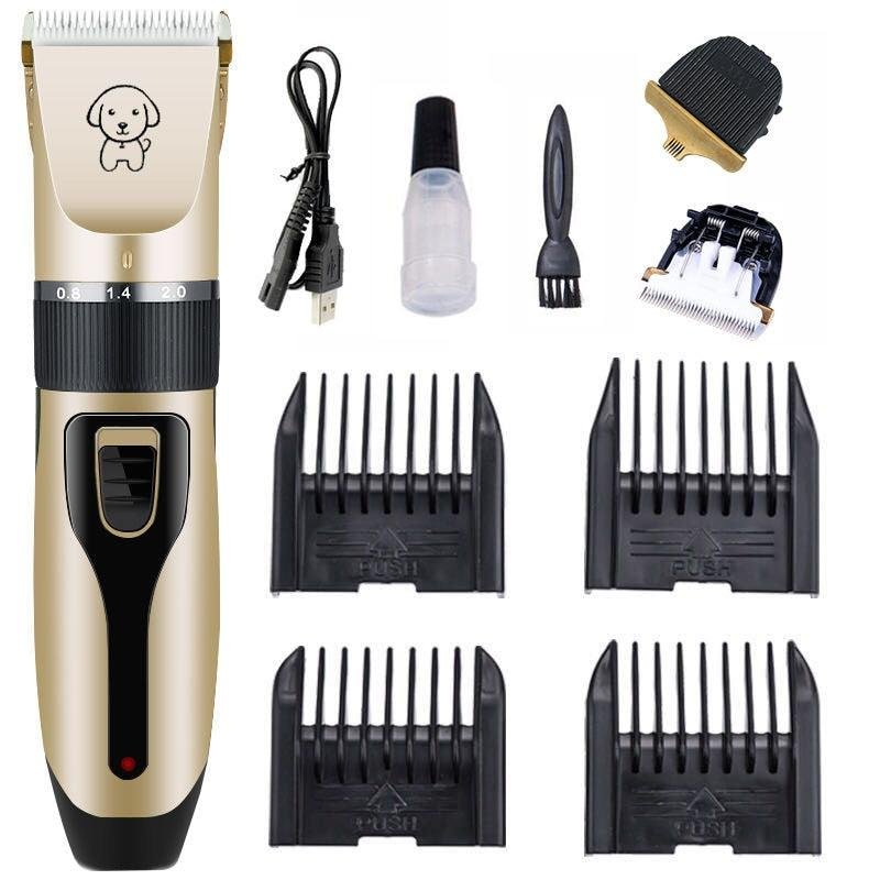 Professional Dog Grooming Kit. Cordless Clipper for Long Thick Haired Dog. Complete Dog Grooming Set - Image 8