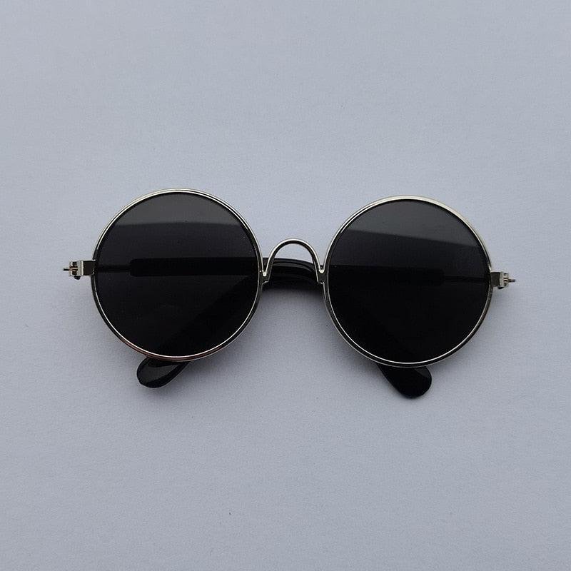 Round Sunglasses for Cats. Reflective Glasses for Small Dogs. Perfect Photo Props - Image 9
