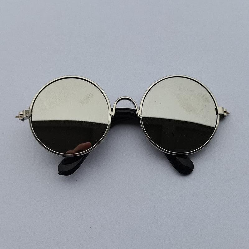 Round Sunglasses for Cats. Reflective Glasses for Small Dogs. Perfect Photo Props - Image 19