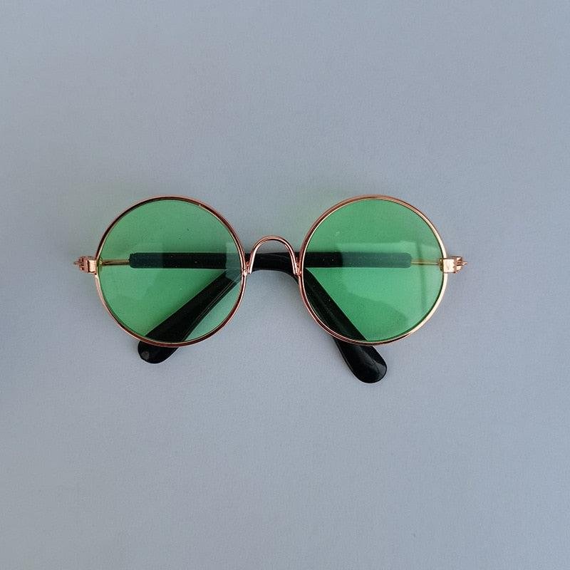 Round Sunglasses for Cats. Reflective Glasses for Small Dogs. Perfect Photo Props - Image 15