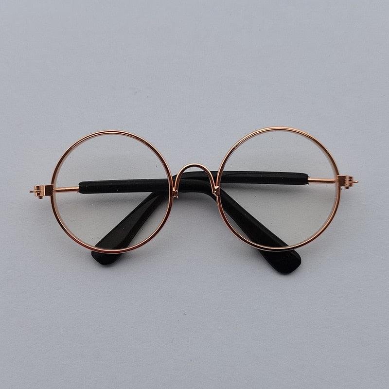 Round Sunglasses for Cats. Reflective Glasses for Small Dogs. Perfect Photo Props - Image 7